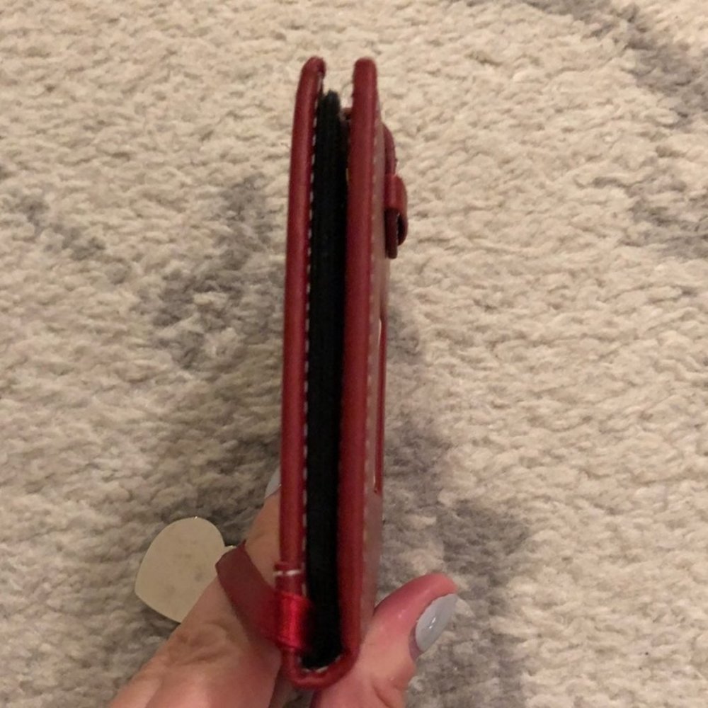 Small Red Leather 3' x 3.5' Photo Album - Picture 4 of 8